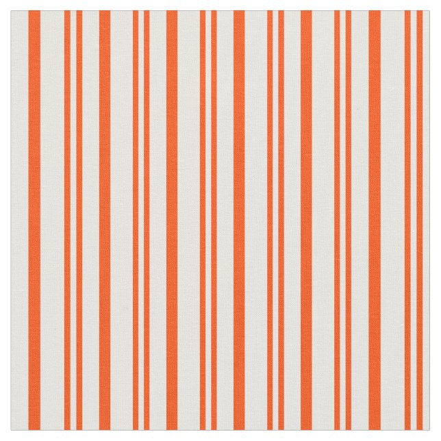Tissu Motif de lignes de couleur rouge et blanche (Fermer)