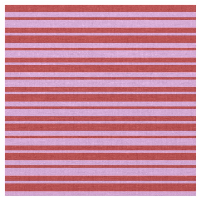 Tissu Motif de lignes de couleur rouge et prune (Fermer)