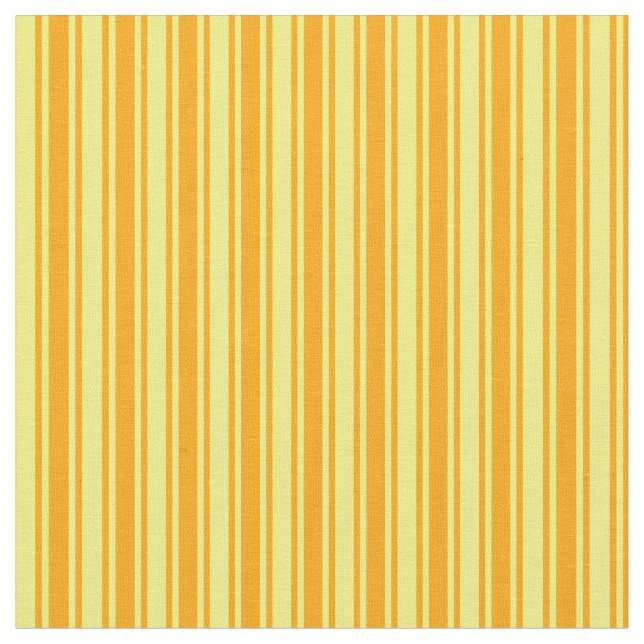 Tissu Motif de lignes et de bandes orange et jaune (Fermer)