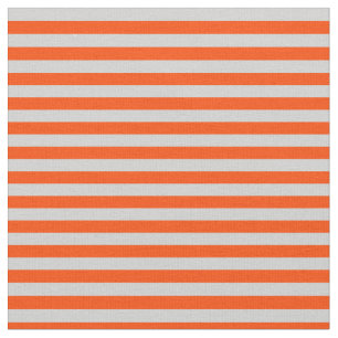 Tissu Motif de lignes gris clair et rouge