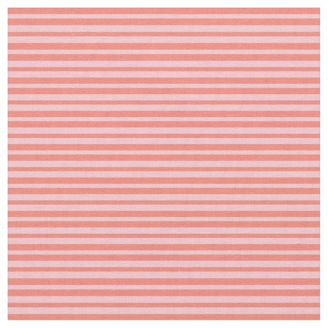 Tissu Motif de lignes rose et Saumon (Fermer)