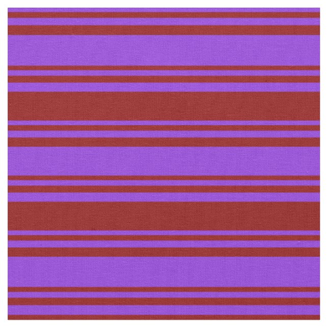 Tissu Motif de lignes rouge pourpre et foncé (Fermer)
