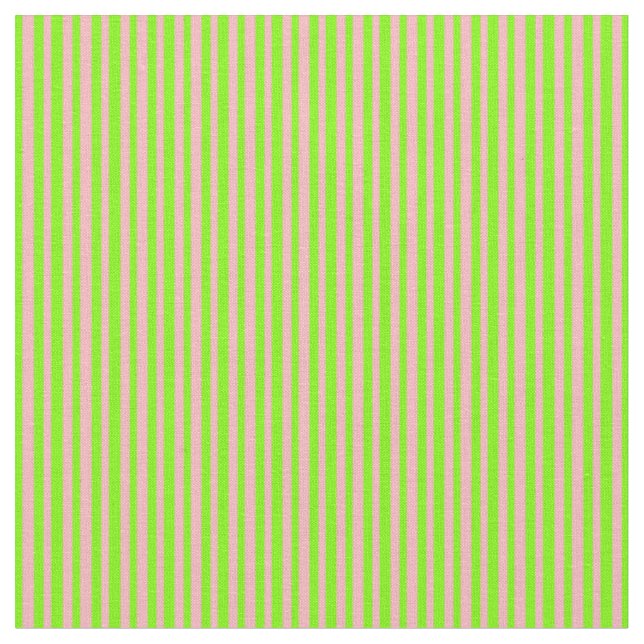 Tissu Motif de lignes vert et rose clair (Fermer)