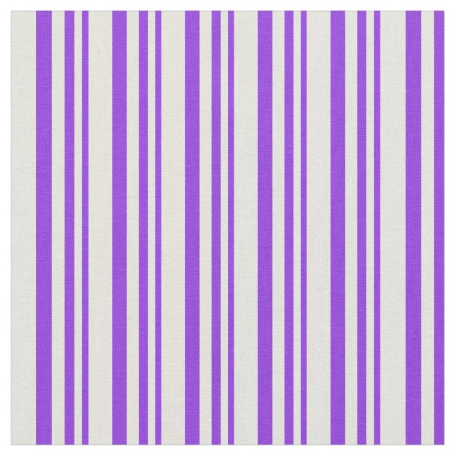 Tissu Motif de lignes violet et beige (Fermer)
