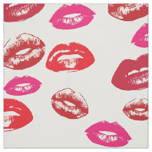 Motif de maquillage de rouge à lèvres moderne
