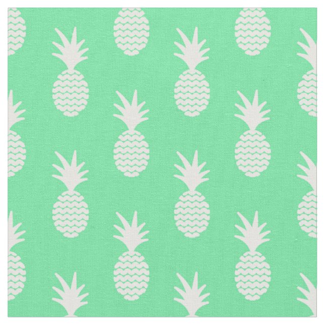 Tissu Motif de menthe d'ananas (Fermer)