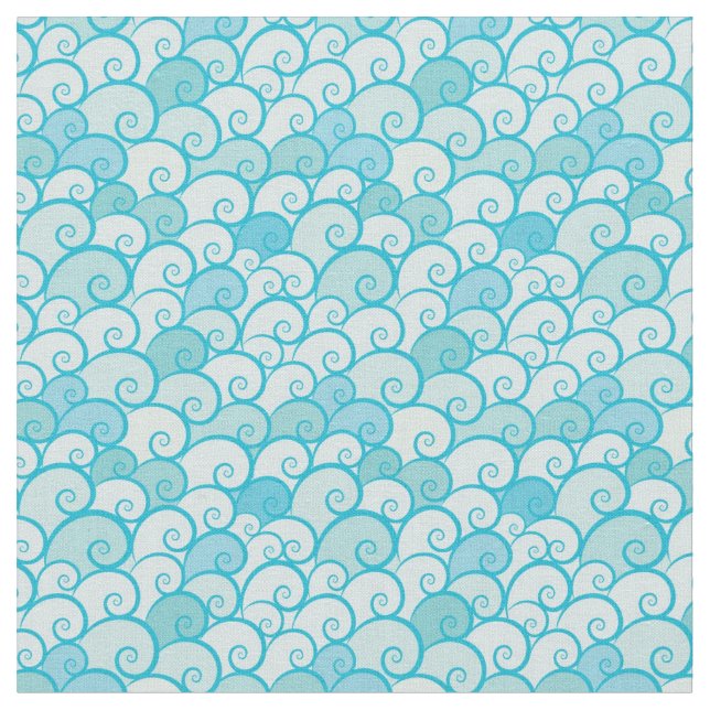 Tissu Motif de mer (Fermer)