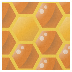 Tissu Motif de nid d'abeille