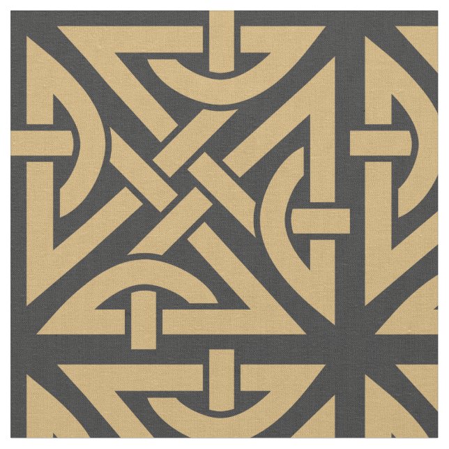 Tissu Motif de noeud celtique (Fermer)