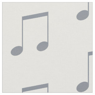 Tissu Motif de note musicale