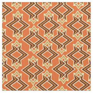 Tissu Motif de papier peint d'art déco, terre