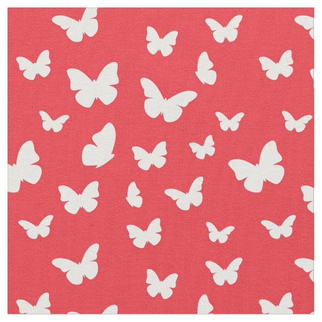 Tissu Motif de papillon 2 (Fermer)