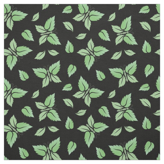 Tissu Motif de papillon de monnaie (Échantillon)