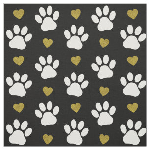 Tissu Motif De Pâtes, Pâtes De Chien, Pâtes Blanches, Co