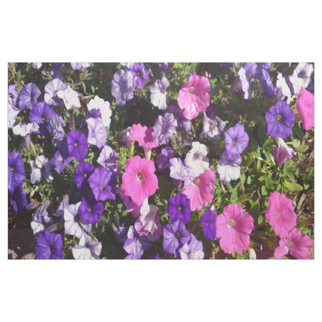 Tissu Motif de pétunia (Yard)