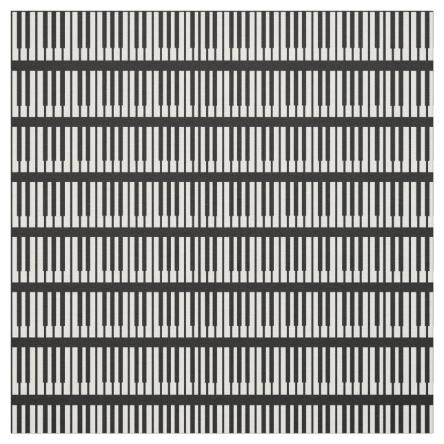 Tissu Motif de piano (Échantillon)