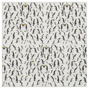 Tissu Motif de pingouin