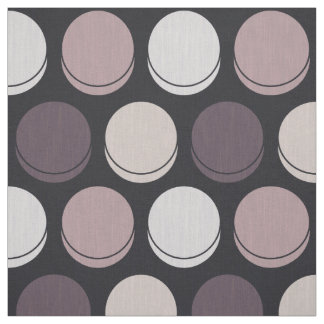 Tissu Motif de point à la mode de minuit napolitain de