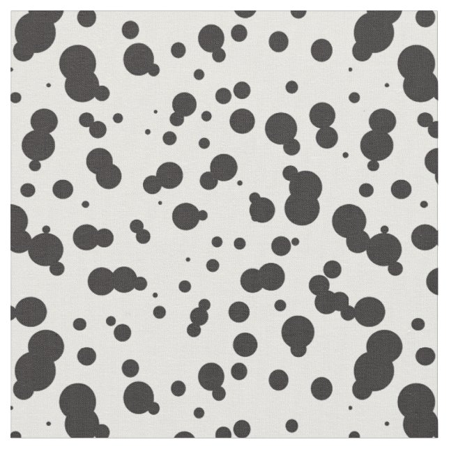Tissu Motif de points de Dalmatine (Fermer)
