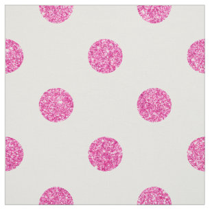 Tissu Motif de pois élégant de parties scintillantes d