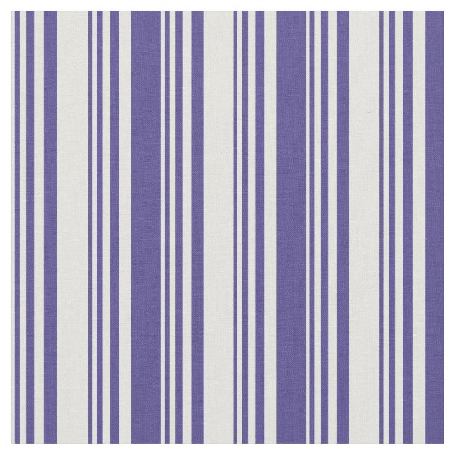 Tissu Motif de rayures bleu ardoise jaune clair et foncé (Fermer)