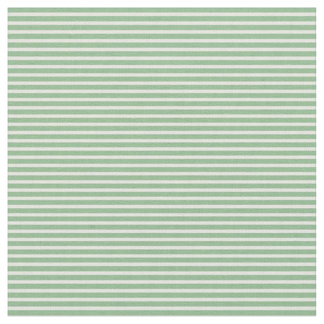 Tissu Motif de rayures de couleur beige et vert mer fonc (Fermer)