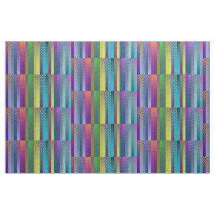 Tissu Motif de rayures et points colorés + vos idées