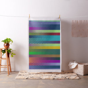 Tissu Motif de rayures et points colorés + vos idées