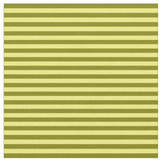 Tissu Motif de rayures jaunes et vertes