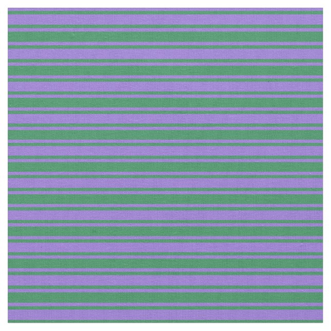 Tissu Motif de rayures violet et vert mer (Fermer)