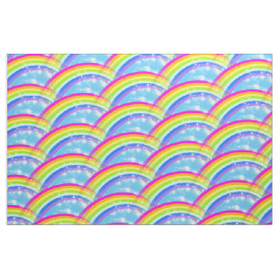 Tissu Motif de répétition de ciel bleu d'étoiles