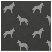 Motif de silhouettes de Malinois de Belge