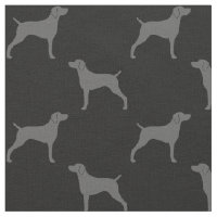 Motif de silhouettes de Weimaraner