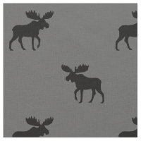 Motif de silhouettes d'orignaux