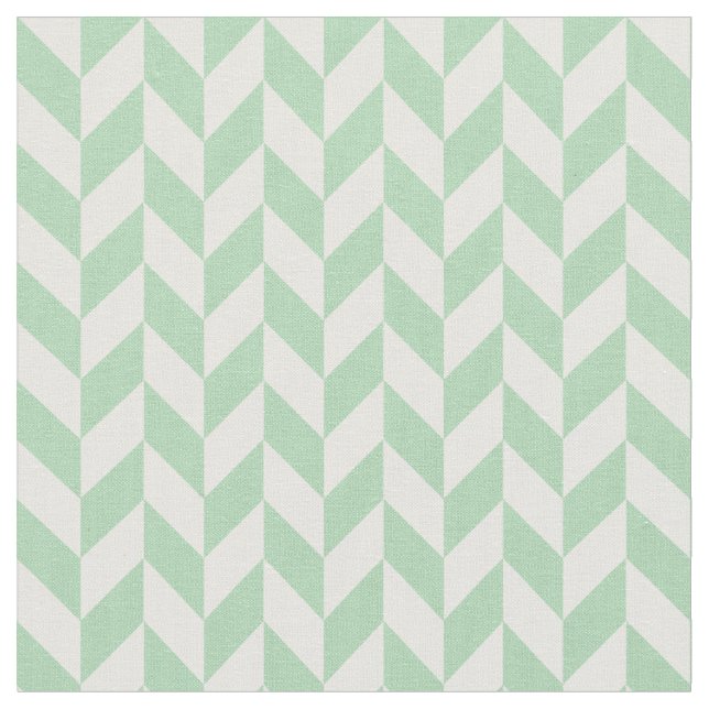 Tissu Motif de squelette vert à la menthe (Fermer)