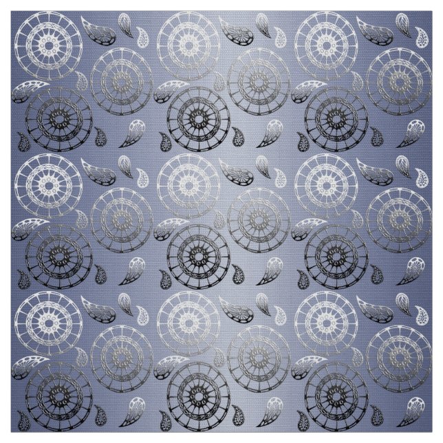 Tissu Motif de style de Paisley (Échantillon)