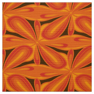 Tissu motif de style vintage et rétro