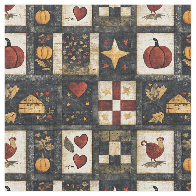 Tissu Motif de surface composée d'automne principal | Ré (Fermer)