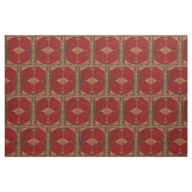 Tissu Motif de tapis persan (Fat Quarter)