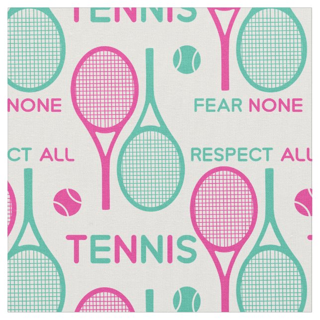 Tissu motif de tennis Pastel (voir description) (Fermer)