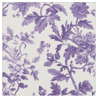 Tissu Motif de toile de rose lavande