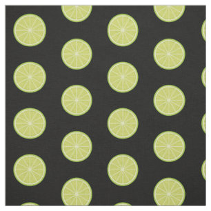 Tissu Motif de tranche de chaux