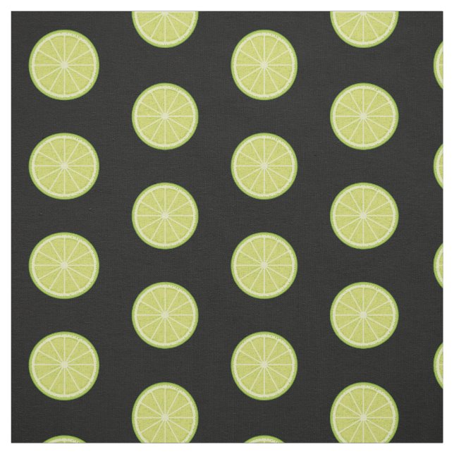 Tissu Motif de tranche de chaux (Échantillon)