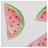Motif de tranche de pastèque aquarelle