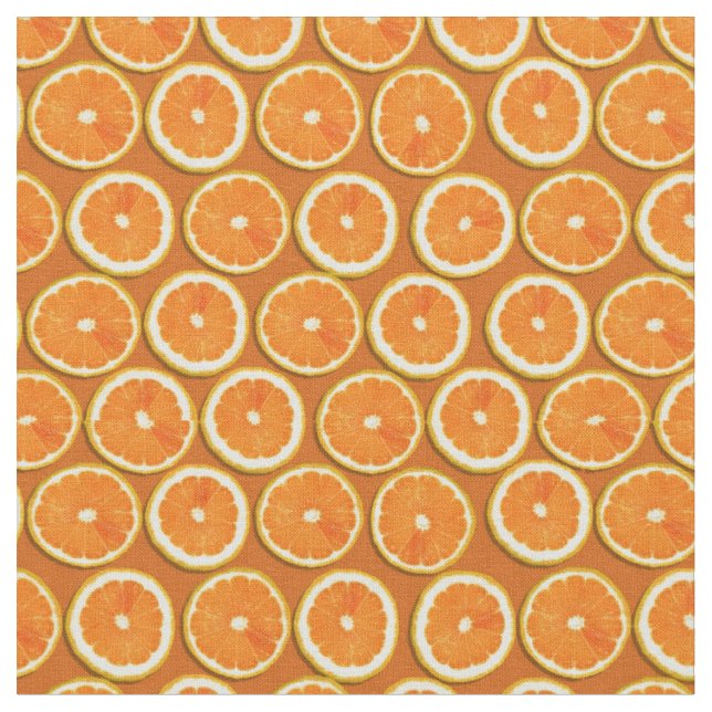 Tissu Motif de tranches de citron (Fermer)