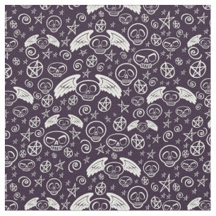 Tissu Motif de "vaudou"