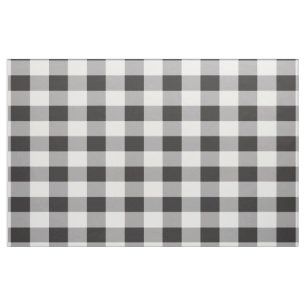 Tissu Motif de vérification de la présence de buffle noi