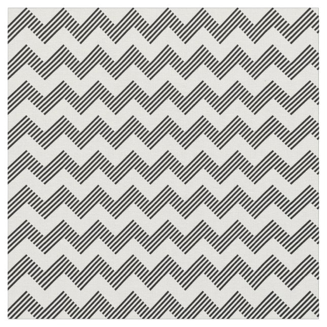 Tissu Motif de zigzag géométrique 2 (Fermer)