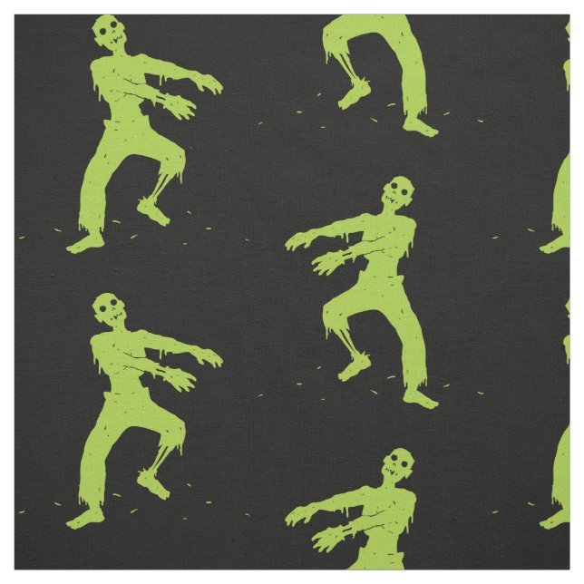 Tissu Motif de zombi (Échantillon)