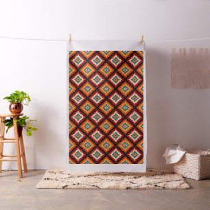 Tissu Motif décoratif d'art populaire roumain